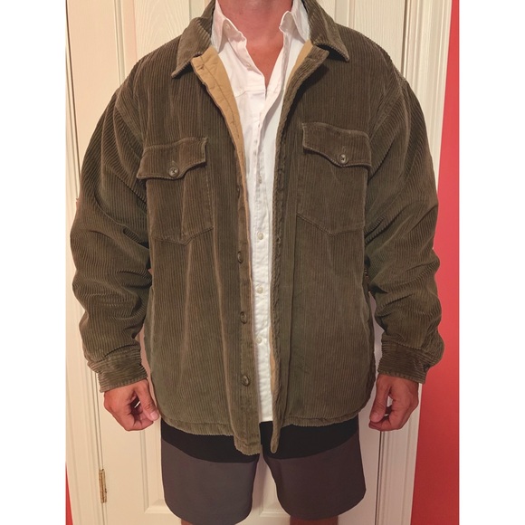 Abercrombie Fitch Mens Corduroy Jacket 